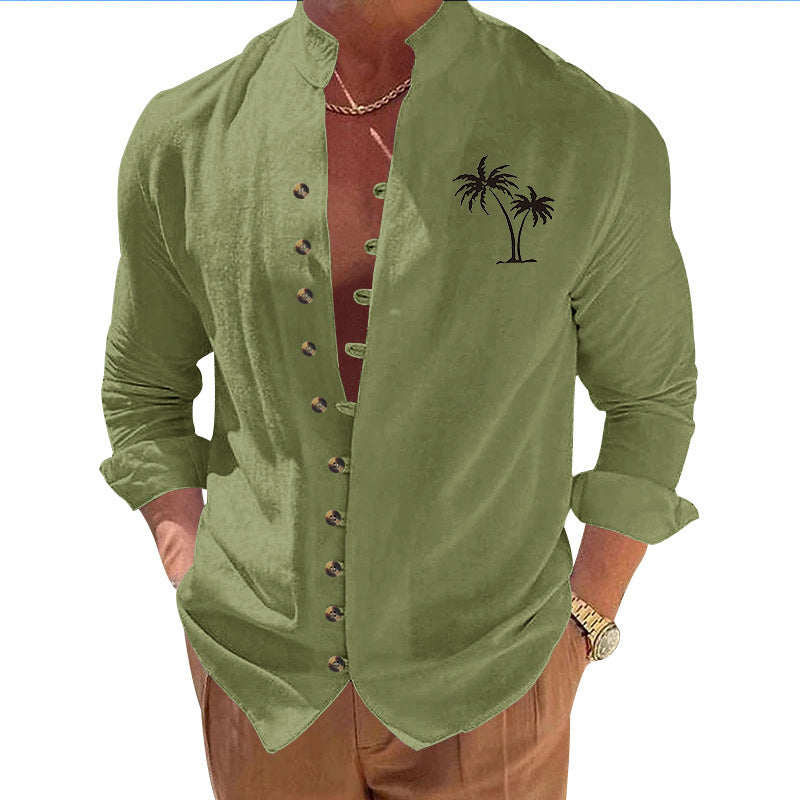 Women’s Slim Fit Long Sleeve Cardigan – Floral Print Solid Color Coat | S–3XL | Polyester