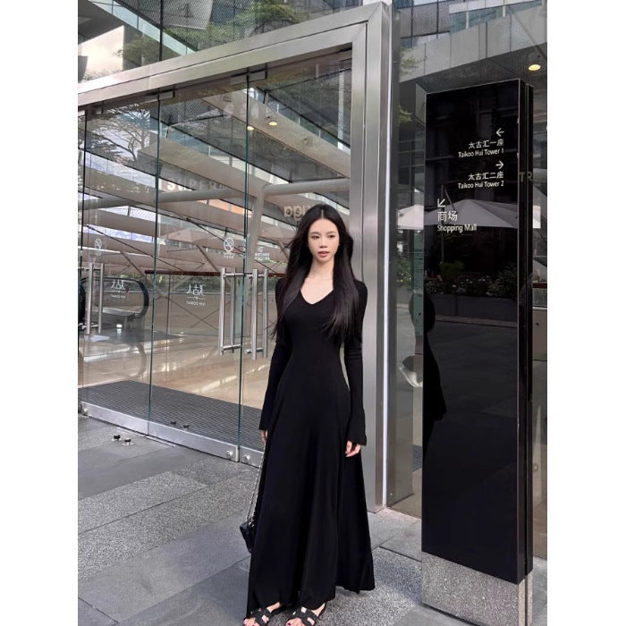 Women’s Fairy Dress – Elastic Waist Pullover | Apricot & Black | S–XL hanyelevate