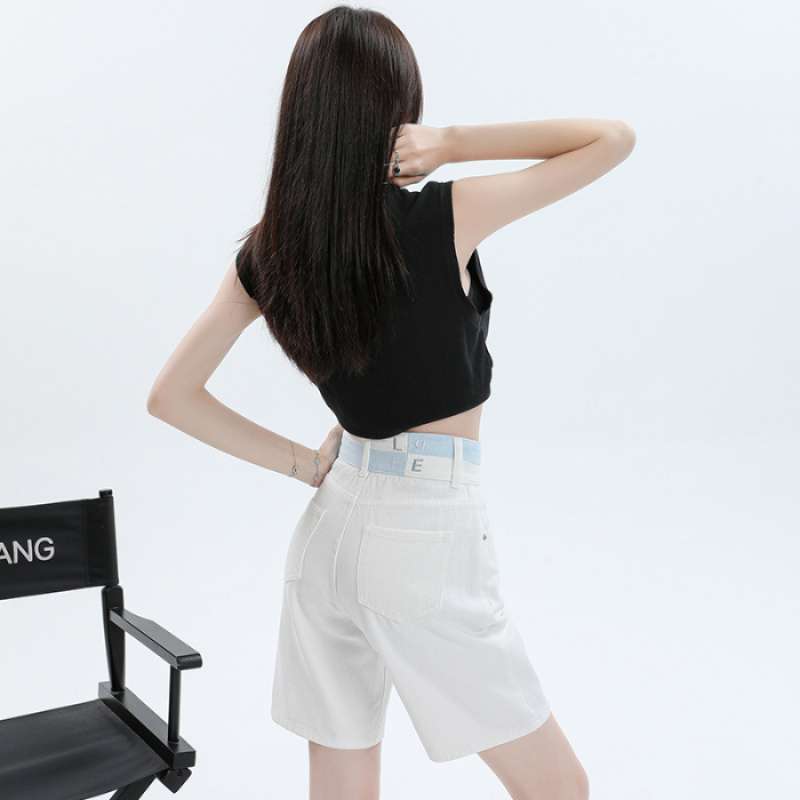 Women’s Cotton Wide-Leg Pants – High/Mid Waist | Meteor Blue, White, Rose Red | XS–2XL