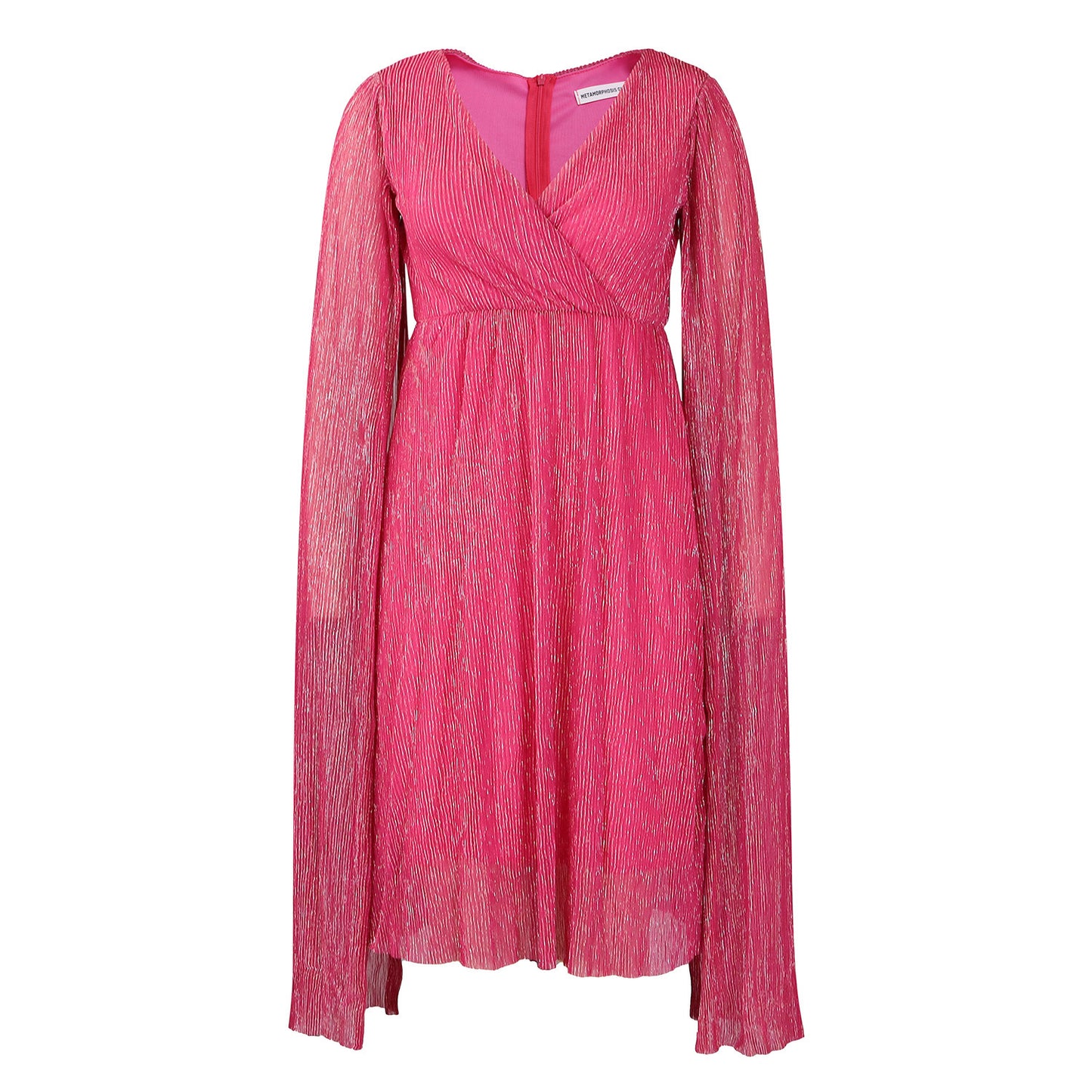 Women’s Solid Color Dress with Elastic Waist – Elegant Polyester Outfit | S–3XL