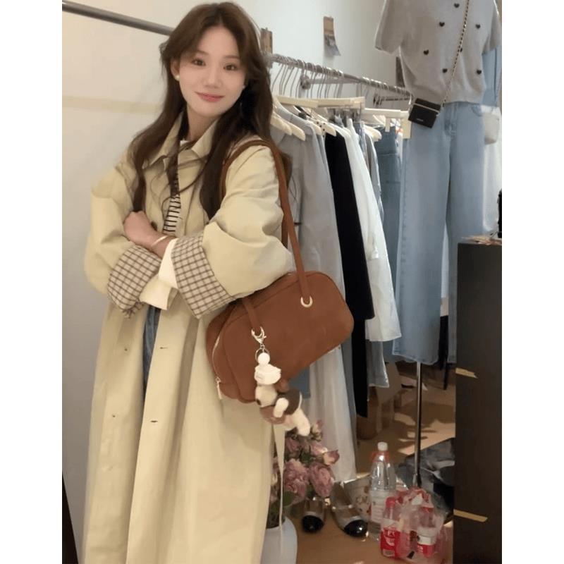 Trench Coat Women's Small Early Autumn hanyelevate