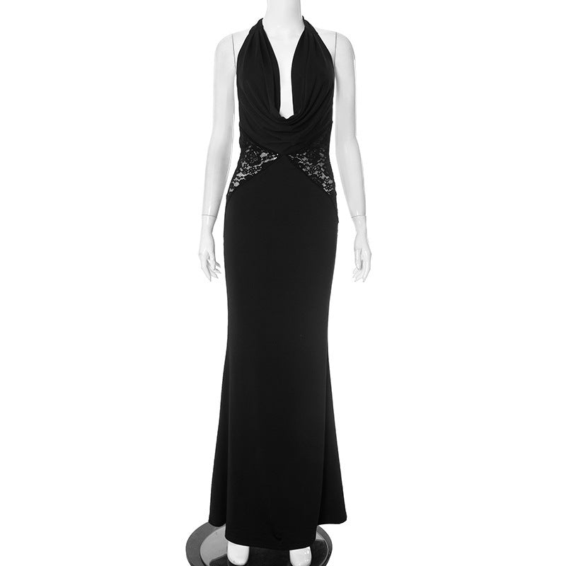 Elegant Temperament Commute Sleeveless Dress – Solid Color | Women’s Office & Evening Wear
