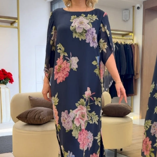 Stylish Printed Women’s Dress – Elegant Summer Fashion Outfit hanyelevate