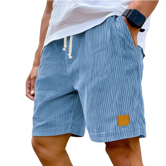 Retro Corduroy Fifth Pants | Straight Fit | Summer Casual