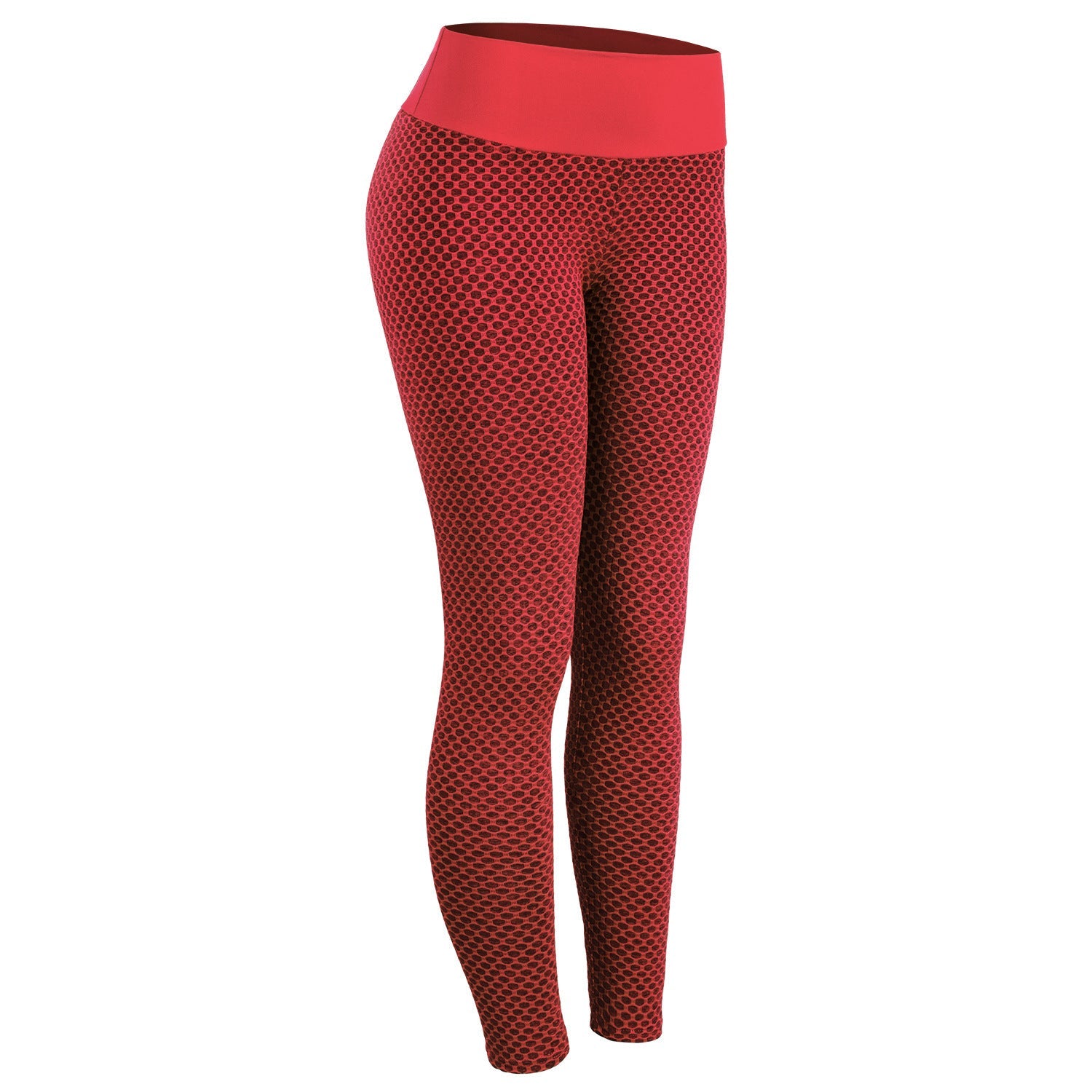 Women’s Plaid Yoga Pants – High Waist Seamless Fitness Leggings, Breathable Gym Wear hanyelevate
