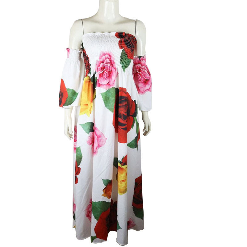 Women’s Swing Dress – Sleeveless Wide Waist A-Line Party Dress | S–XXL | White & Black