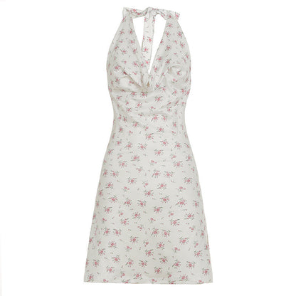 Women’s Pink Floral Sleeveless Dress| Midi pink floral sleeveless dress| Mini pink floral sleeveless dress hanyelevate