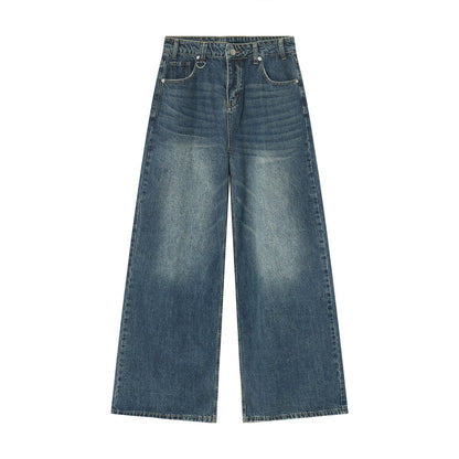 Retro Straight-Leg Denim Trousers | Unisex Youth Style | S–XXXL