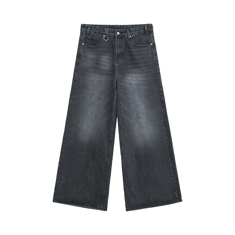 Retro Straight-Leg Denim Trousers | Unisex Youth Style | S–XXXL