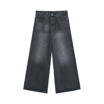 Retro Straight-Leg Denim Trousers | Unisex Youth Style | S–XXXL