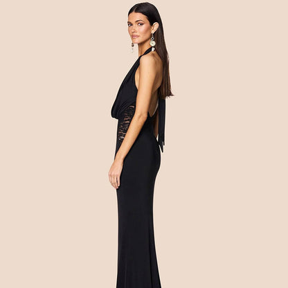 Elegant Temperament Commute Sleeveless Dress – Solid Color | Women’s Office & Evening Wear