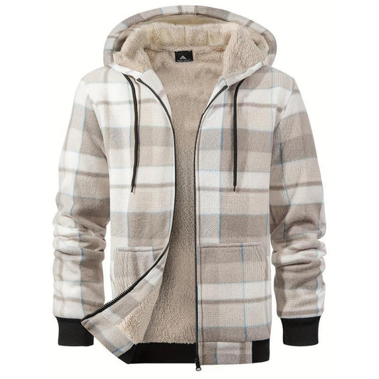 Men’s Hooded Corduroy Jacket | Casual Style | Thin Hooded Outerwear for Teenagers