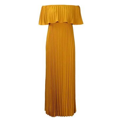 Women’s Khaki Wide-Waist Short Sleeve Dress – S–XXXL | Casual Polyester Midi hanyelevate