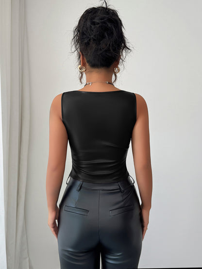 Women’s Elegant Slim Fit Dress – Solid Color | Black, Brown, Wine Red | S–XL